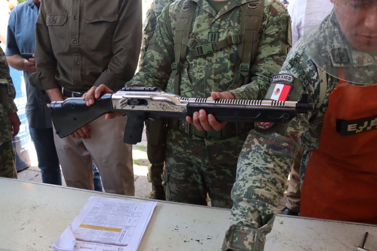 Meta cumplida: concluye Desarme Voluntario 2024 con 913 armas y explosivos recibidos